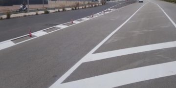 Avola, circonvallazione: in corso i lavori di manutenzione e installazione della nuova segnaletica