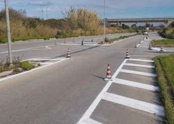 Avola, circonvallazione: in corso i lavori di manutenzione e installazione della nuova segnaletica