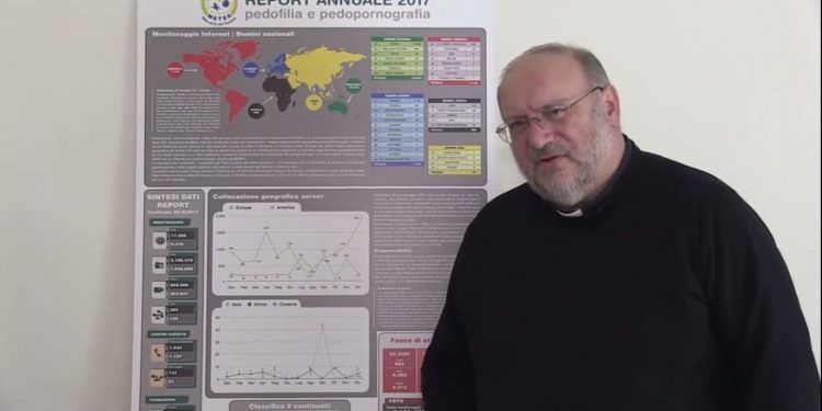 Avola. Meter Onlus: Don Di Noto presenta il report 2017 su pedofilia e pedopornografia