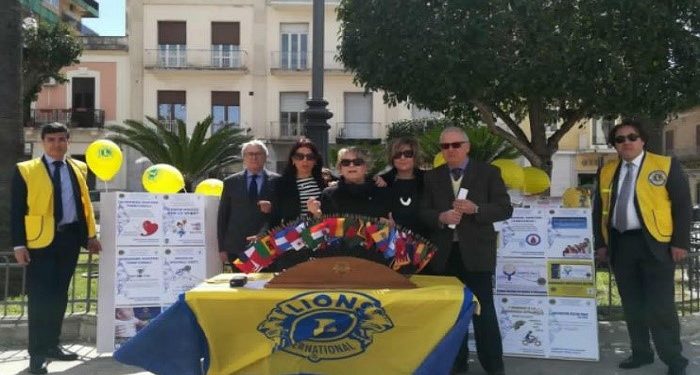 Avola, i Lions in piazza Umberto I in occasione dell’Open Day