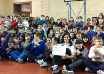 Avola, “Sport di Classe”: gli studenti del “De Amicis” incontrano la campionessa di basket Sofia Vinci