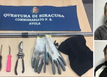 Avola. Tentano un furto in un’attività commerciale, sorpresi dalla Polizia: arrestati