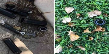 Avola, deturpato verde pubblico in piazza Teatro: rabbia “social” contro i vandali