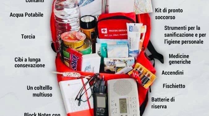 Terremoto Etna, i consigli della Croce Rossa Italiana Comitato di Avola