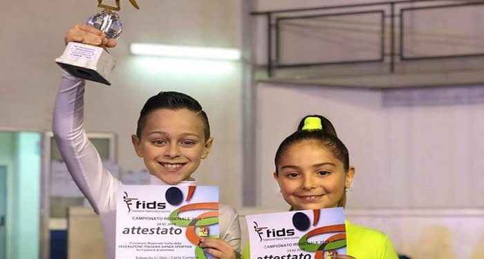 Avola. Campionati regionali danza latina, Li Gioi e Campisi conquistano il Palaghiaccio
