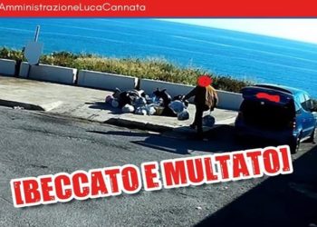 Avola. Abbandona rifiuti sul Lungo Mare, beccato dalla “fototrappola”