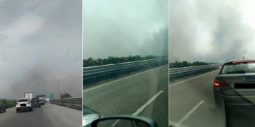 Incendi nel siracusano, fiamme e fumo invadono l’autostrada nel tratto Avola-Noto