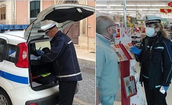 Avola, la Polizia Municipale impegnata nei controlli sul territorio e alle attività commerciali