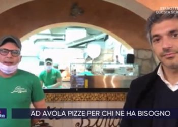 “La pizza per chi ne ha bisogno”. L’iniziativa solidale di una pizzeria avolese a “La Vita in Diretta” di Rai1