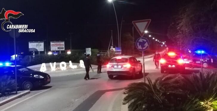 Avola, intensificati i controlli dei Carabinieri nella “Fase due”