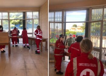 Avola, la Croce Rossa al lavoro per la distribuzione delle mascherine gratuite