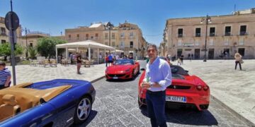 Il Ferrari Club Italia ad Avola per il pre tour delle 500 miglia di Sicilia