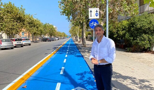 La pista ciclabile ad Avola diventa a doppio senso