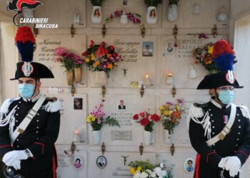 Avola. 17° anniversario della strage di Nassiriya, i Carabinieri hanno reso onore al brigadiere Coletta