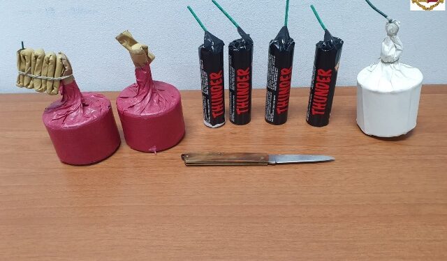 Avola. Rinvenuto e sequestrato materiale esplosivo detenuto illegalmente: due denunciati