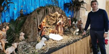 Avola, allestito il tradizionale presepe al palazzo di città